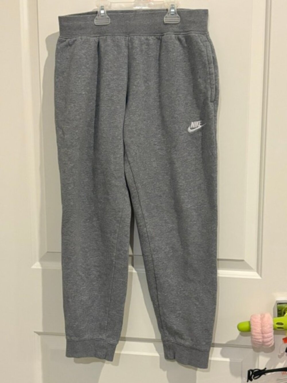 Nike girl's pants, grey, L